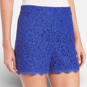 Diane Von Furstenberg Fausta Lace Shorts